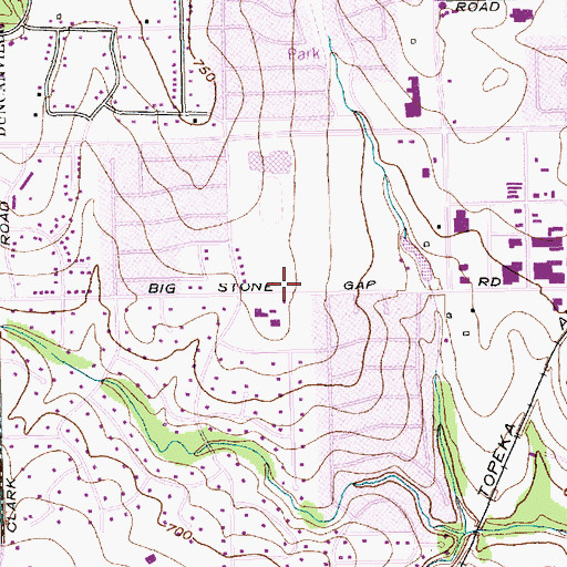 Topographic Map of Smith Elementary School, TX