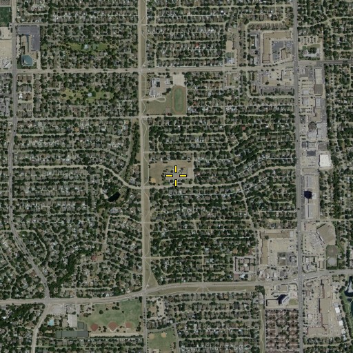 Aerial/Satellite Image of Spring Creek Elementary School, TX