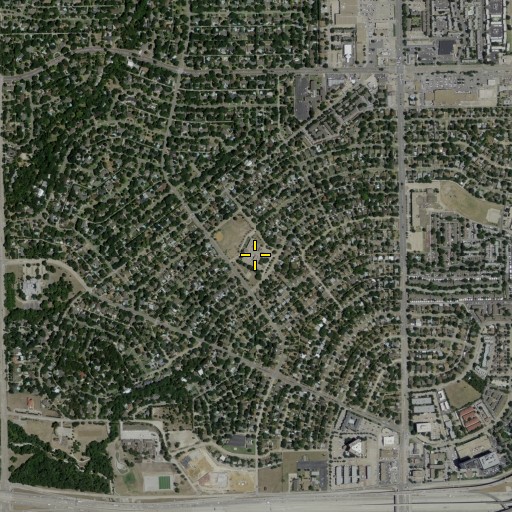 Aerial/Satellite Image of Spring Valley Elementary School, TX