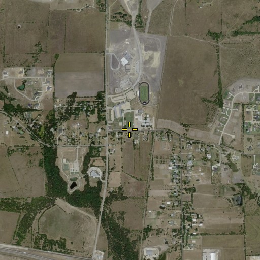 Aerial/Satellite Image of Sunnyvale Elementary School, TX