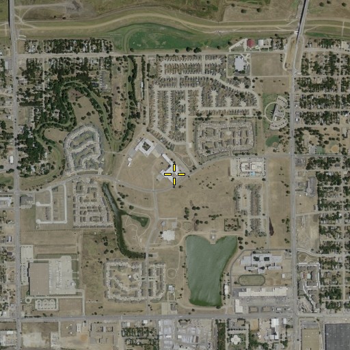 Aerial/Satellite Image of Sequoyah Elementary School, TX