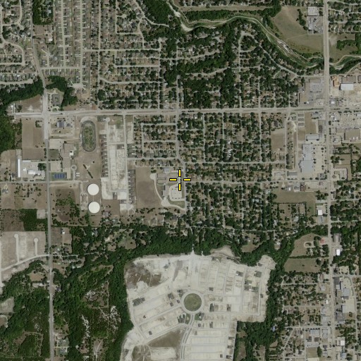 Aerial/Satellite Image of Ruby Young Elementary School, TX