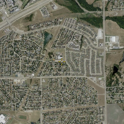 Aerial/Satellite Image of Porter Elementary School, TX