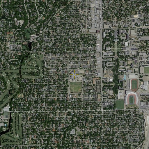 Aerial/Satellite Image of McCulloch Intermediate School, TX