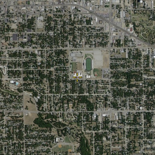 Aerial/Satellite Image of Gilbert Transitional, TX