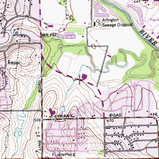 Topographic Map of Eisenhower Elementary School, TX