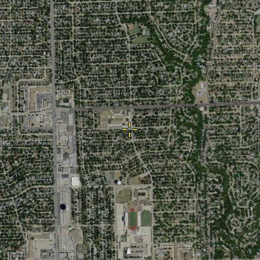 Aerial/Satellite Image of Arapaho Elementary School, TX