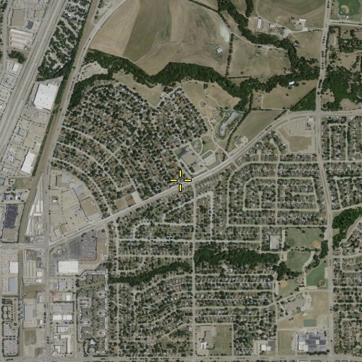 Aerial/Satellite Image of Barron Elementary School, TX