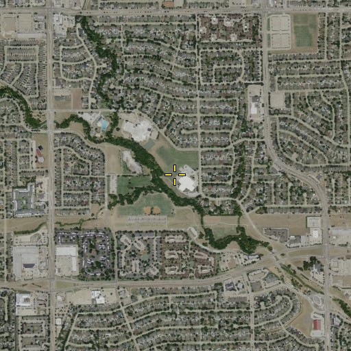 Aerial/Satellite Image of Carlisle Elementary School, TX