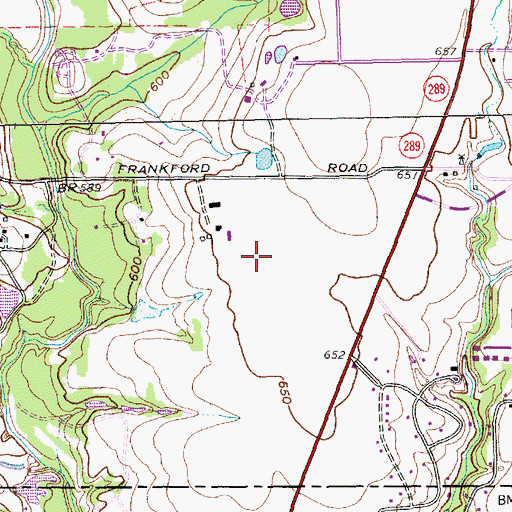 Topographic Map of Rose Haggar Elementary School, TX