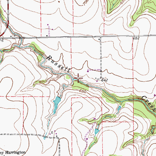 Topographic Map of Hedgcoxe Elementary School, TX