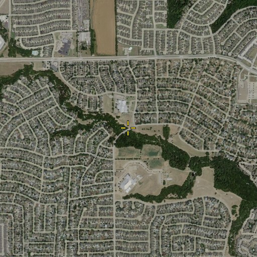 Aerial/Satellite Image of Hedgcoxe Elementary School, TX