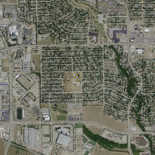 Aerial/Satellite Image of Jackson Elementary School, TX