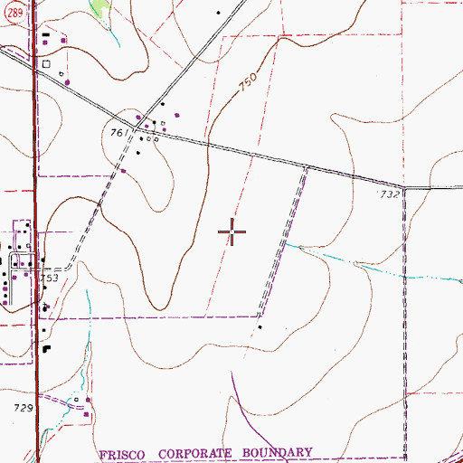 Topographic Map of Noel A Smith Elementary School, TX