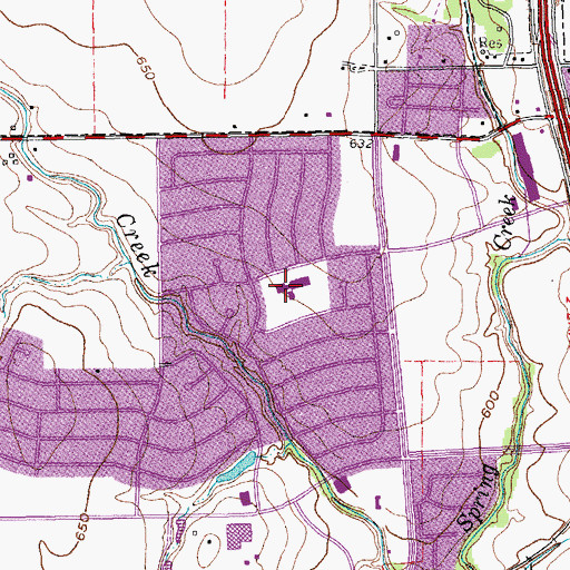 Topographic Map of Emory Alvin Sigler Elementary School, TX