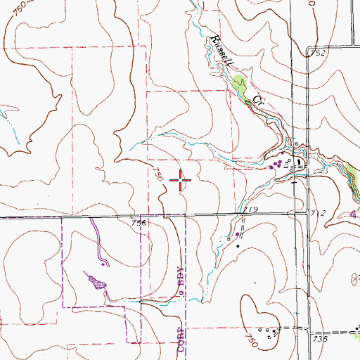 Topographic Map of Skaggs Elementary School, TX