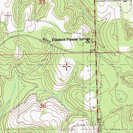 Topographic Map of Forestmeadows Park, FL