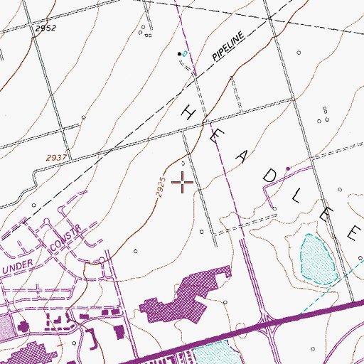 Topographic Map of Teen Parent Learning Center, TX