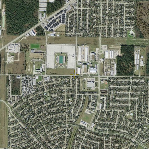 Aerial/Satellite Image of Cypress Alternative Learning Center, TX