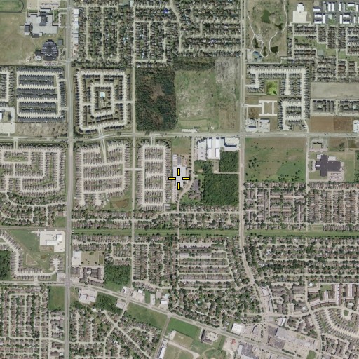 Aerial/Satellite Image of Deborah Alexander Elementary School, TX