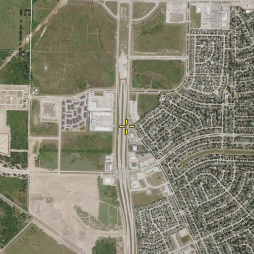 Aerial/Satellite Image of Cimarron Elementary School, TX