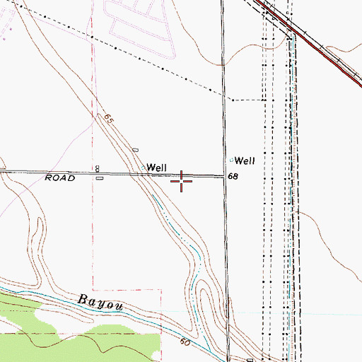 Topographic Map of Settlers Way Elementary School, TX