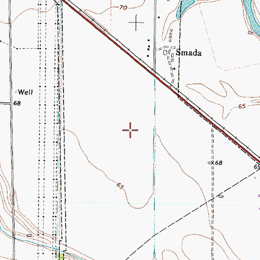 Topographic Map of Austin Parkway Elementary School, TX