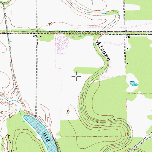 Topographic Map of Commonwealth Elementary School, TX