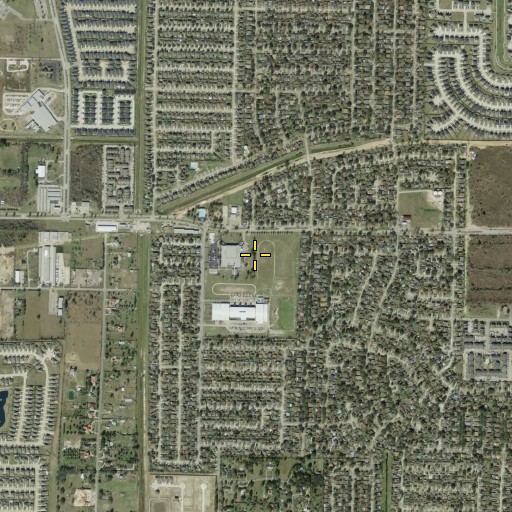 Aerial/Satellite Image of Lieder Elementary School, TX