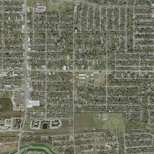 Aerial/Satellite Image of Grimes Elementary School, TX