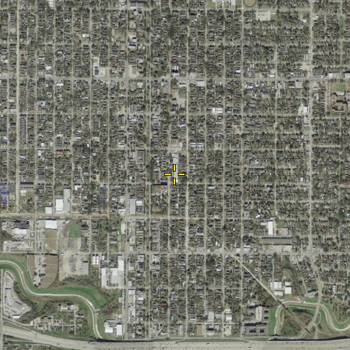 Aerial/Satellite Image of Harvard Elementary School, TX