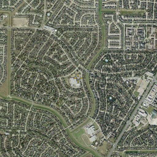 Aerial/Satellite Image of Fiest Elementary School, TX