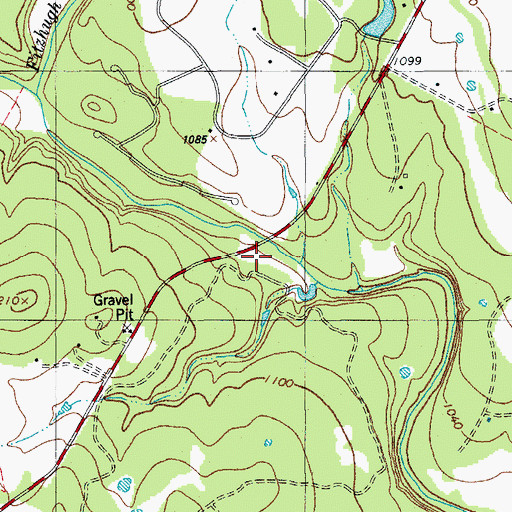 Topographic Map of Dripping Springs Primary School, TX