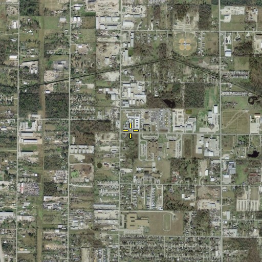 Aerial/Satellite Image of Ruby Reed Intermediate School, TX