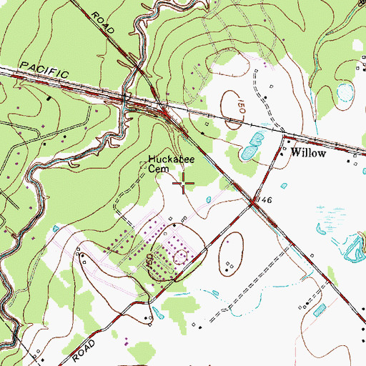 Topographic Map of Schultz Elementary School, TX