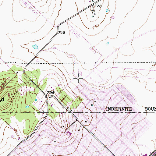 Topographic Map of Jack Taylor Elementary School, TX