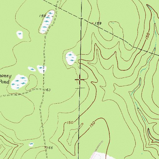 Topographic Map of Sally Ride Elementary School, TX
