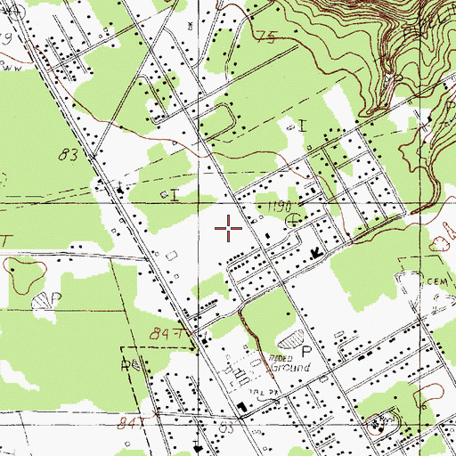 Topographic Map of Richter Elementary School, TX