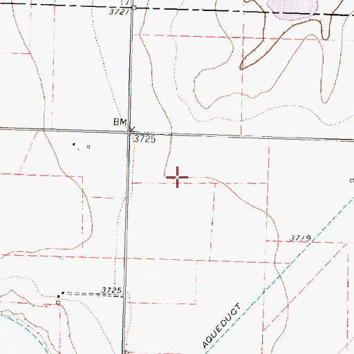Topographic Map of Sleepy Hollow Elementary School, TX