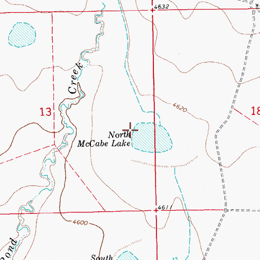 Topographic Map of Reservoir Number 1 Dam, CO