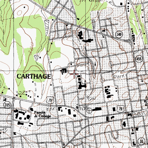 Topographic Map of Libby Elementary School, TX