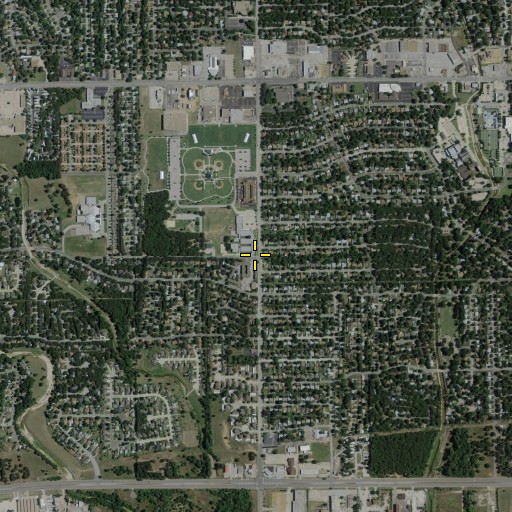 Aerial/Satellite Image of West Hurst Elementary School, TX