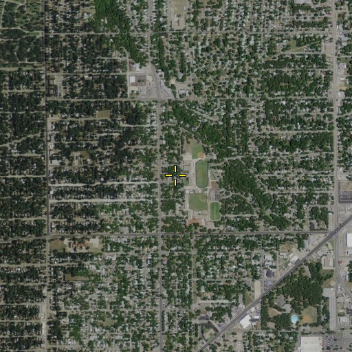 Aerial/Satellite Image of Riverside Middle School, TX
