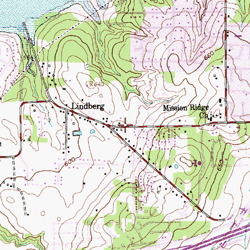 Topographic Map of Miller Elementary School, TX