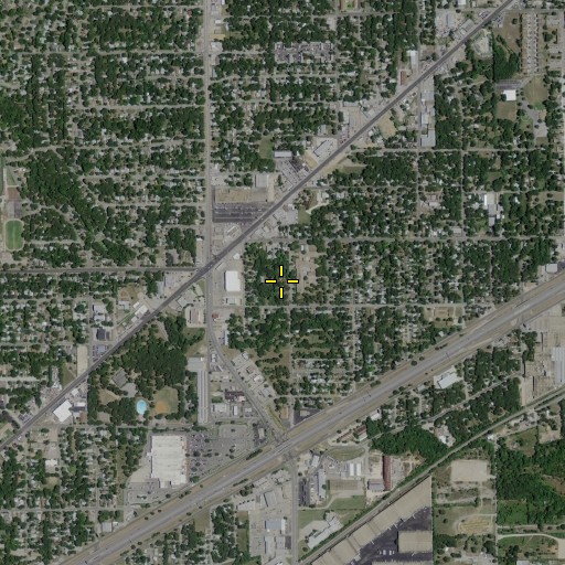 Aerial/Satellite Image of Natha Howell Elementary School, TX