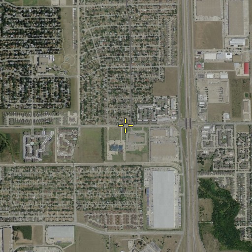 Aerial/Satellite Image of Lynn Hale Elementary School, TX