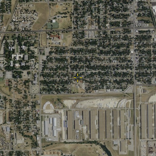 Aerial/Satellite Image of Hubbard Elementary School, TX