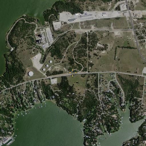 Aerial/Satellite Image of Eagle Mountain Elementary School, TX