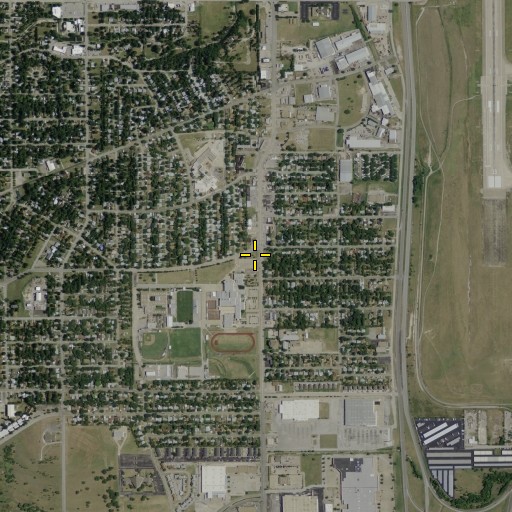 Aerial/Satellite Image of Brewer High School, TX