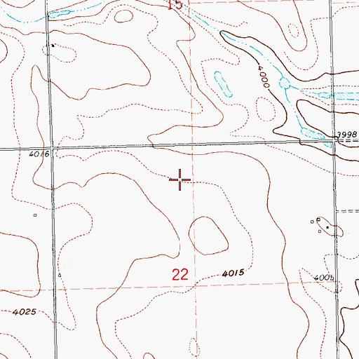Topographic Map of Julesburg Dam, CO
